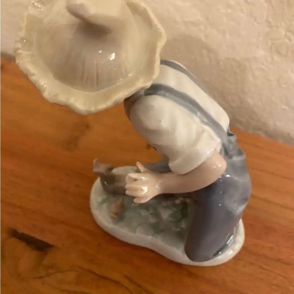 lladro-Vintage 1988-Boy playing with Birds-Figurine Daisa. One owner - Picture 10 of 10